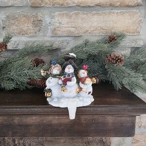 ☃️Christmas Snowman Family Stocking Holder☃️
